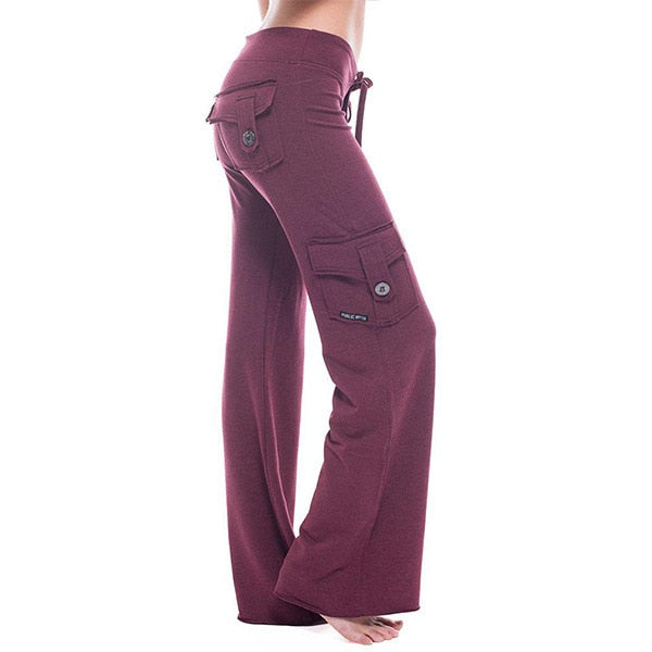 Vrouwen Bootleg Cargo Broek Belleza