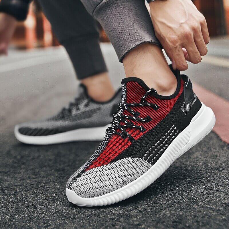 Heren Weave Mesh Sneakers