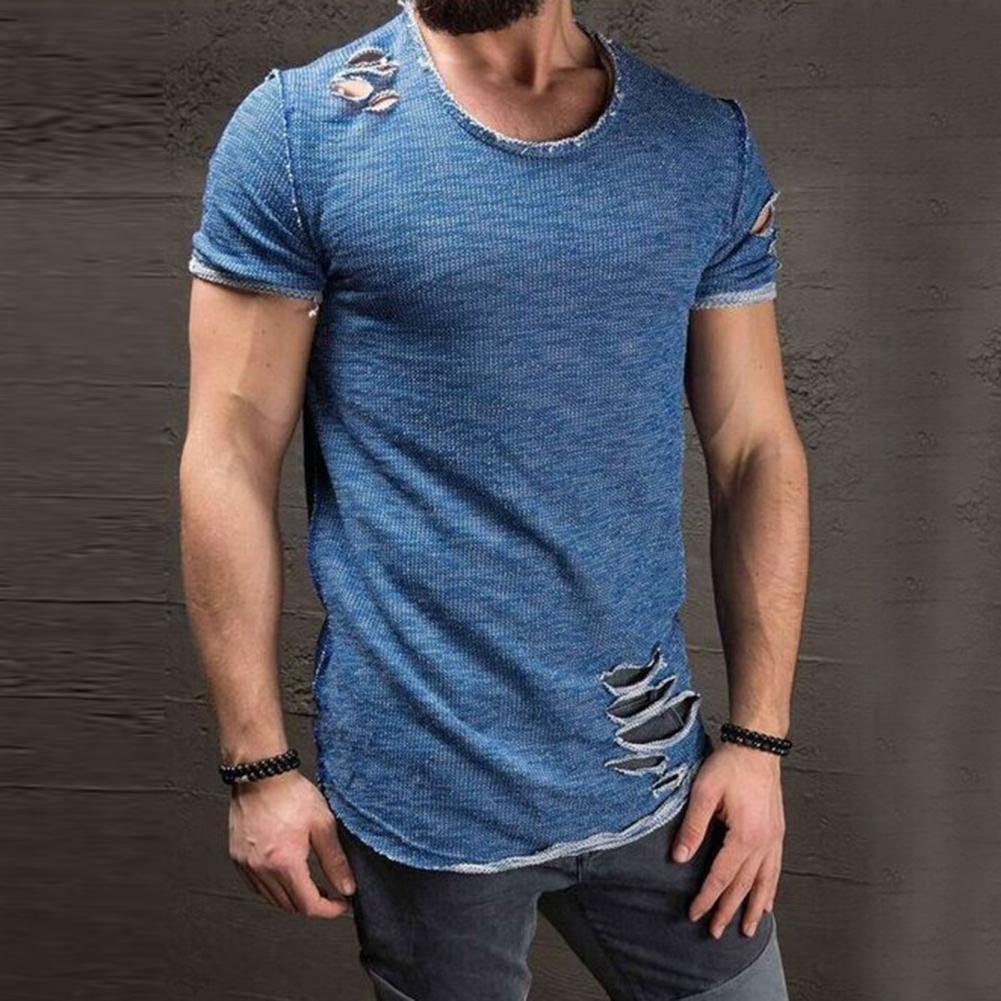 Mannen Shredded Tee Belleza