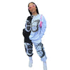 Vlinder Print Katoenen Tracksuit Belleza