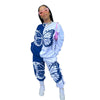 Vlinder Print Katoenen Tracksuit Belleza
