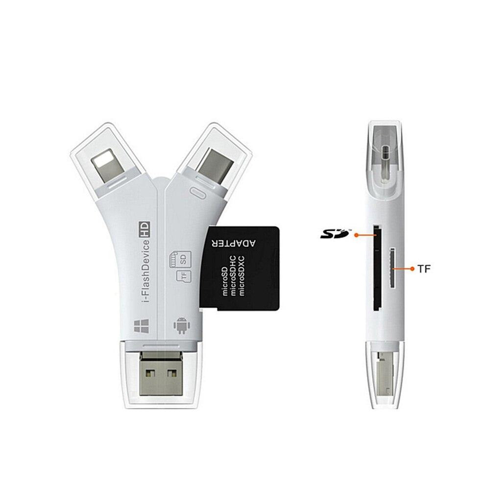DataBlast | 4 in 1 SD-kaartlezer Belleza