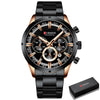 Curren Business Chronograafhorloge Belleza