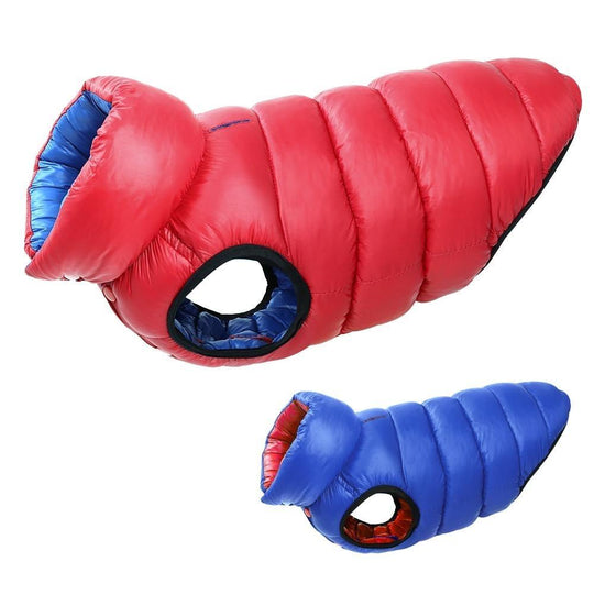 Omkeerbare Hond Puffer Jas Belleza