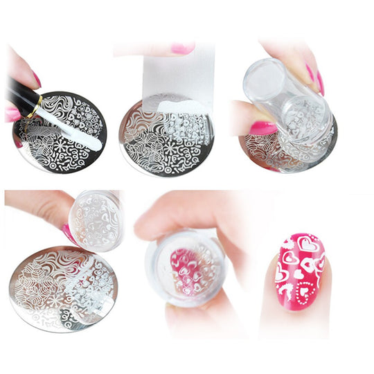 Nagelkunst Stempel Set Belleza