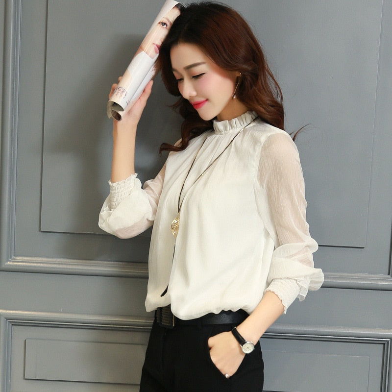 Elegante Chiffon Blouse Belleza