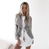 Asymmetrische Kraag Vest Belleza