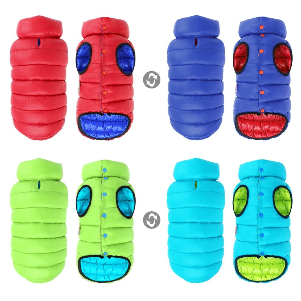 Omkeerbare Hond Puffer Jas Belleza