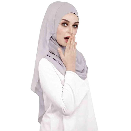 Dubbele Lus Instant Chiffon Hijab