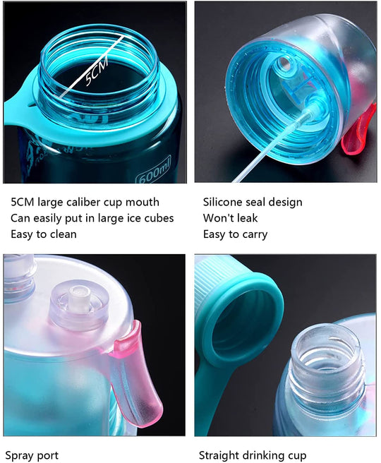 Waterfles met verstuiver