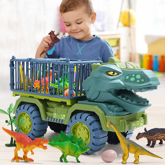 Dinosaurus vrachtwagen speelgoed