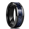 Koolstofvezel Keltische Draak Ring
