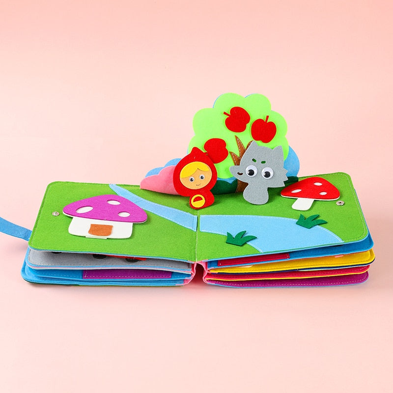 Montessori Baby Doekjes Boek Belleza