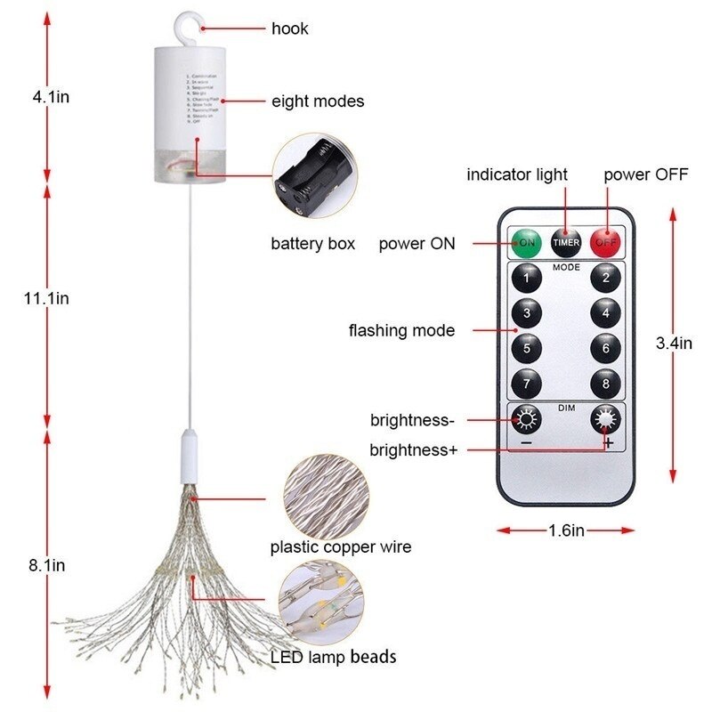 LED-Sterburst Lichten Belleza