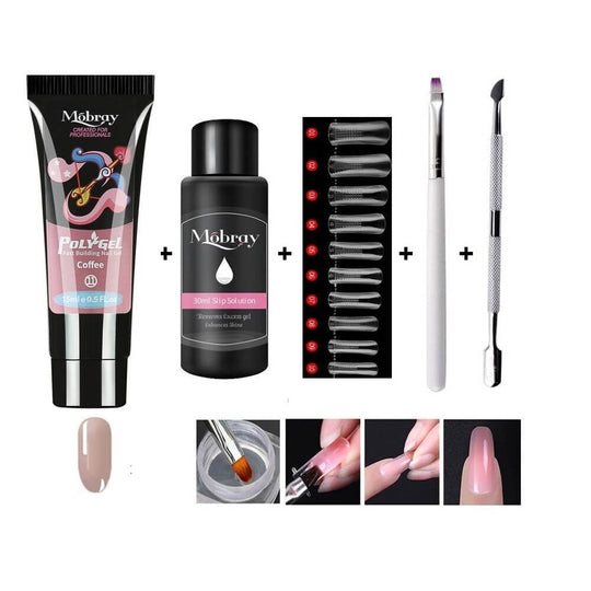 Luxe Poly Gel Nagel Kit