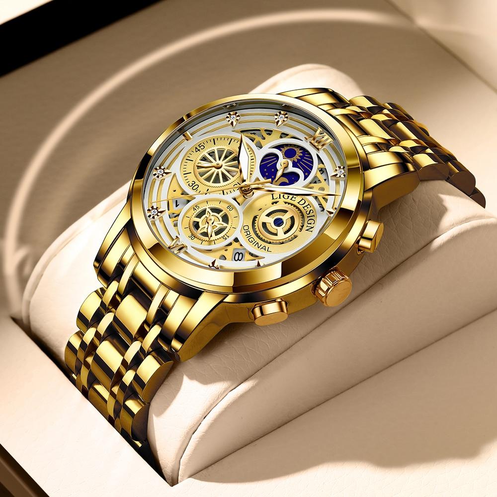 Herenhorloge Luxe Chronograaf Belleza