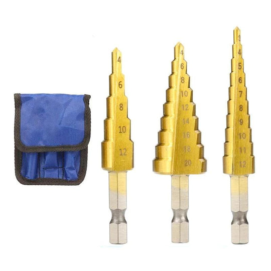 Titanium Gecoate Stappenboor Bellezatravel