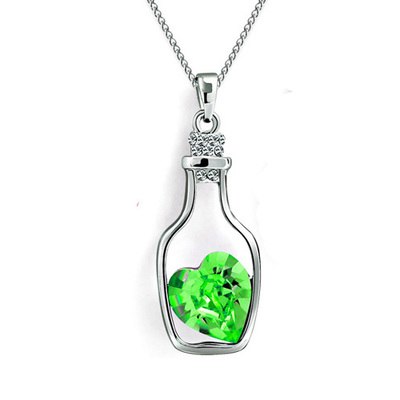 Drift Bottle Kristal Hart Ketting Belleza