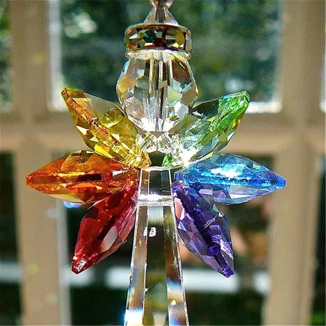 Kristallen regenboog engel - Chakra prisma Belleza