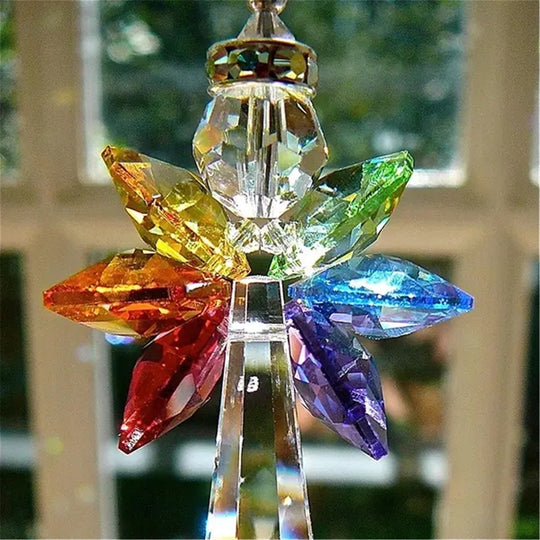Kristallen regenboog engel - Chakra prisma Belleza