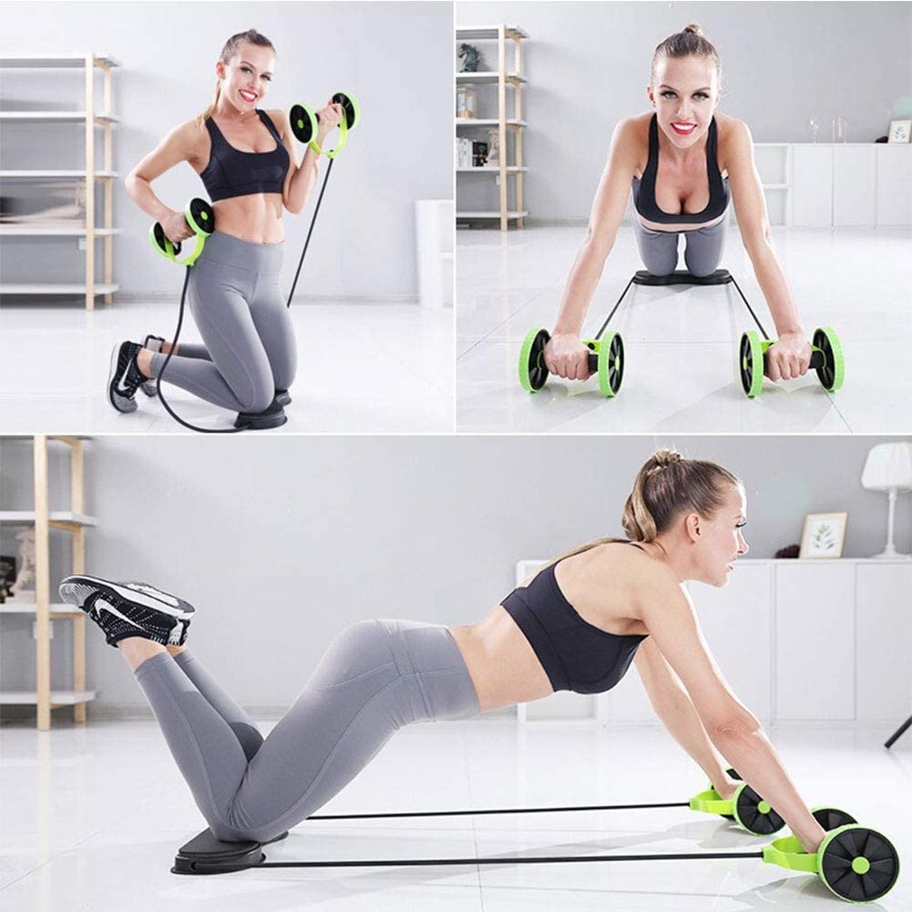 Ab Roller | Abdominale en volledige lichaamstraining Belleza