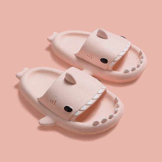 Baby en kinder slippers met haai Belleza