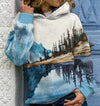 Natural Mountain Bedrukt Sweatshirt Belleza