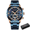 Curren Business Chronograafhorloge Belleza