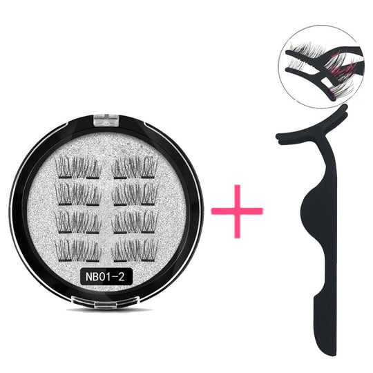 Dubbel Magnetische Wimpers Belleza
