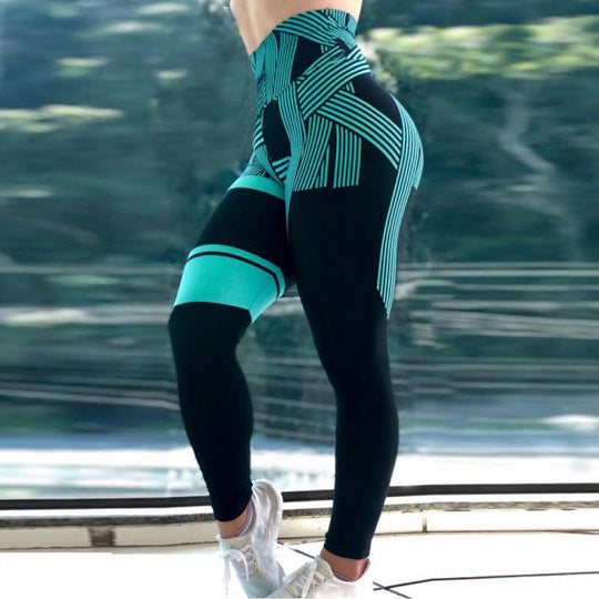 Hoge taille legging met print Belleza