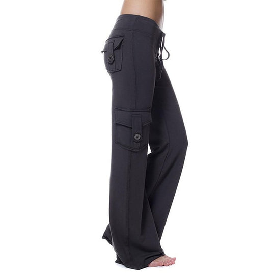 Vrouwen Bootleg Cargo Broek Belleza