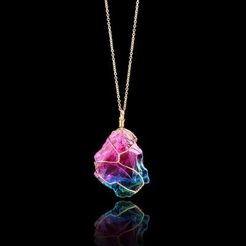 Regenboog Kwarts Collier Belleza