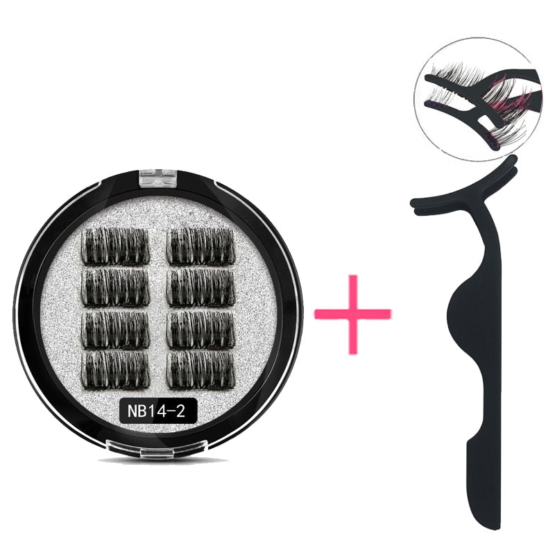 Dubbel Magnetische Wimpers Belleza
