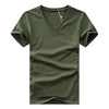 Heren Slim Fit V-hals T-shirt Belleza