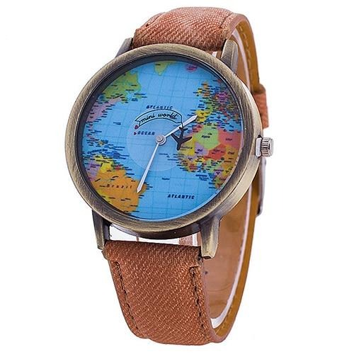 Vintage Traveler's Leather Watch Belleza