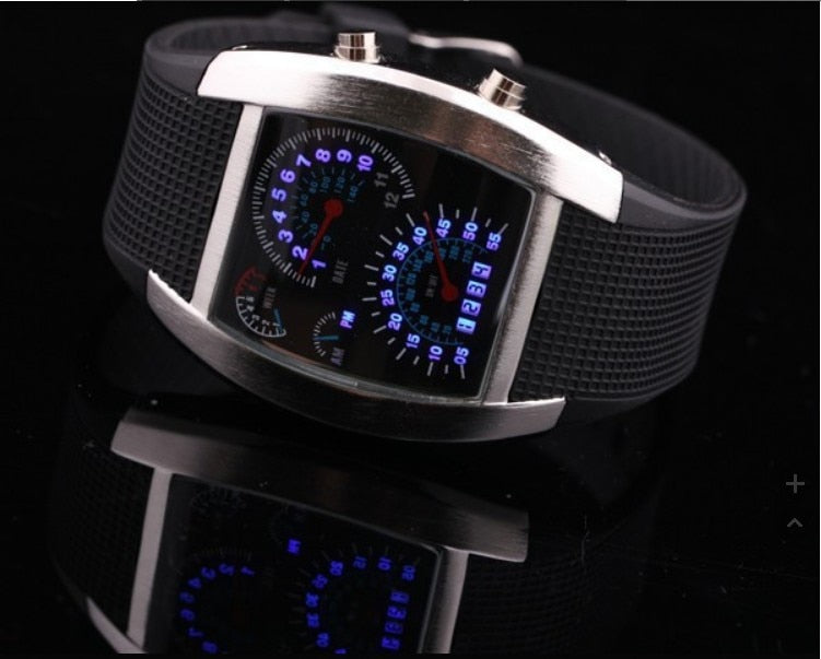 Speedometer Digital Wrist Watch