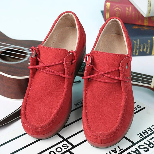 Dames Suède Loafers Belleza