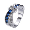 Criss Cross Kristal Ring Belleza