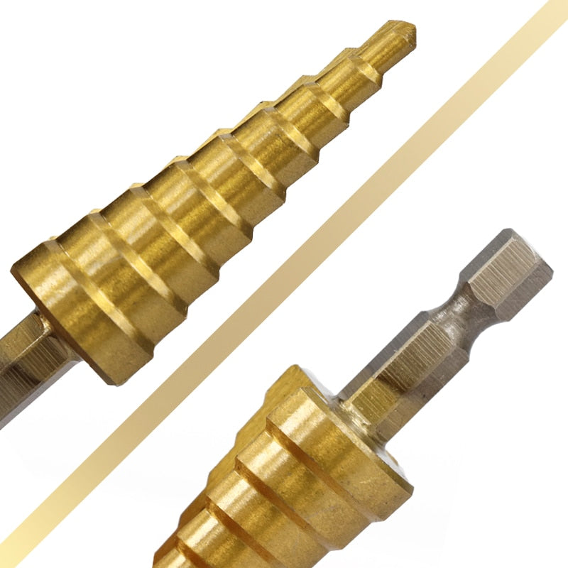 Titanium Gecoate Stappenboor Bellezatravel