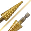 Titanium Gecoate Stappenboor Bellezatravel