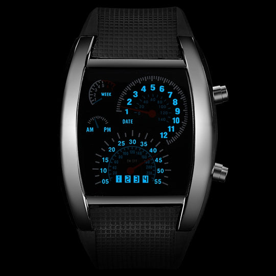 Speedometer Digital Wrist Watch