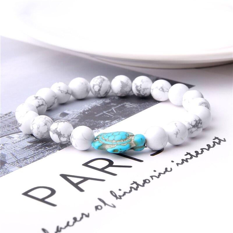 Turquoise Kralen Schildpad Armband! Belleza