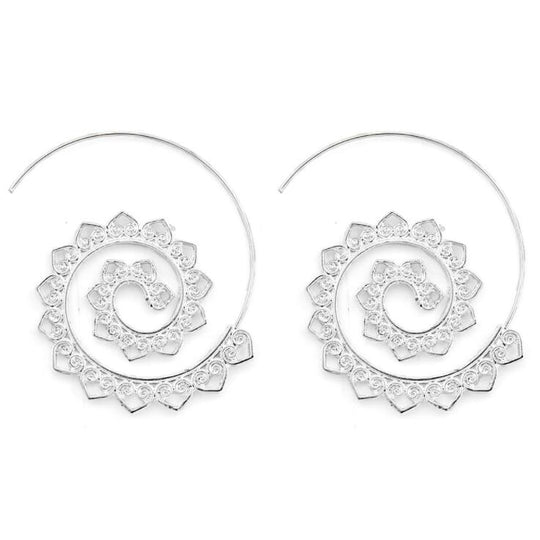 Boheemse Spiraal Hippie Oorbellen Belleza