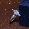 Horse Eye Solitaire Verlovingsring Belleza