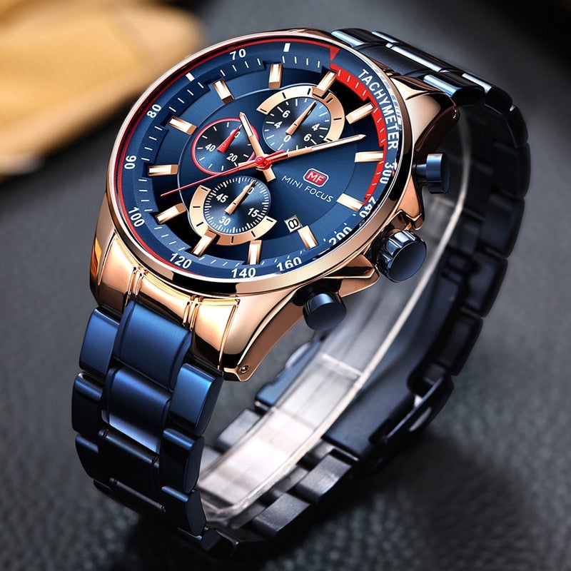 MINI FOCUS | Heren luxe Horloge Belleza