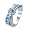 Criss Cross Kristal Ring Belleza