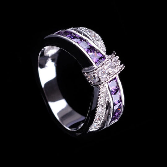 Criss Cross Kristal Ring Belleza