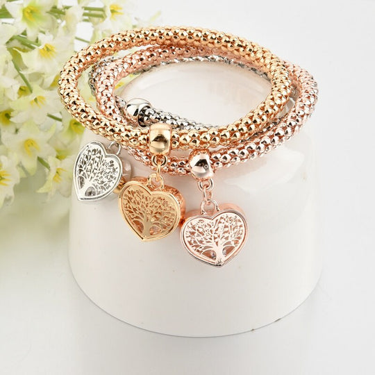 Tree of Life Armband (hartjesvorm) Belleza