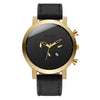 Lederen Sport Chrono Horloge Belleza