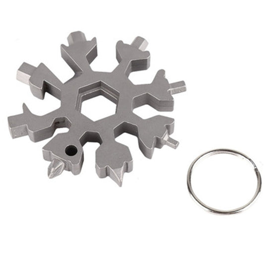 Saker® 18-in-1 Roestvrijstalen Sneeuwvlokken Multitool Belleza